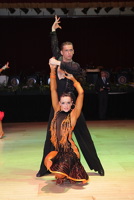 James Cutler & Courtney Taylor at Blackpool Dance Festival