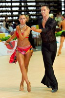 Rihards Dusa & Agnese Junkure at Savaria 2006