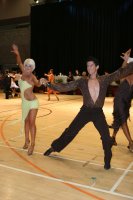 Ryan Hammond & Lindsey Muckle at International Championships 2008