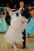 Alex Freyr Gunnarsson & Liis End at UK Open 2012
