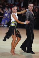 Denis Podolski & Yuliya Kushnirenko at 