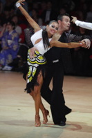 Denis Podolski & Yuliya Kushnirenko at 