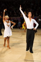 Mark Ballas & Yulia Musikhina at International Championships 2005