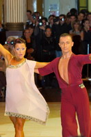 Maurizio Vescovo & Melinda Torokgyorgy at Blackpool Dance Festival 2007