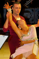 Maurizio Vescovo & Melinda Torokgyorgy at Blackpool Dance Festival 2007