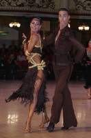Roman Oligov & Valeriya Babay at 