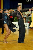 Andrius Kandelis & Egle Kandelis at Austrian Open 2006