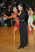 Abraham Martinez & Federica Malaguti at UK Open 2005