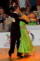 Nikita Brovko & Olga Nikolajeva at Austrian Youth Open 2006