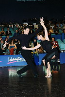 Martin Dihlman & Lydia Weisser at 15th German Open 2001
