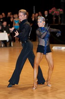 Gergely Dobrocsi & Brigitta Kun at Czech Dance Open 2005