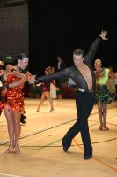 Gregoire Lyonnet & Anastasija Gorbacenko at International Championships 2008