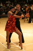 Gregoire Lyonnet & Anastasija Gorbacenko at International Championships 2008