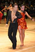 Gregoire Lyonnet & Anastasija Gorbacenko at International Championships 2008
