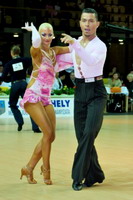 Lenny Gouwerok & Laura Zmajkovicova at Savaria 2006
