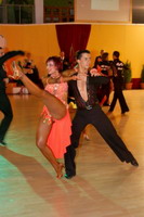 Urban Aljancic & Katsiaryna Mychkova at 5. Tisza Part Open 2006