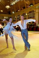 Justinas Duknauskas & Karina Eremian at 