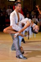 Justinas Duknauskas & Karina Eremian at 