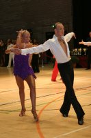 Lars Mosberg & Helene Foereland at International Championships 2008