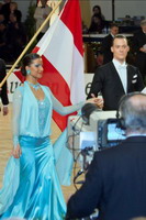 Csaba László & Szilvia Szögi at Austrian Open 2006