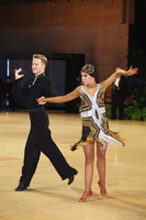 Artem Okharimenko & Maryna Steshenko at 
