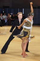 Artem Okharimenko & Maryna Steshenko at 