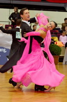 Eimantas Kalinauskas & Veronika Golodneva at Austrian Open 2006