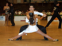 Denis Verelli & Nikolett Csikota at Savaria 2002