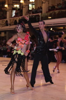 Mykhaylo Bilopukhov & Anastasiya Shchipilina at 