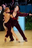Pavlo Barsuk & Anna Trebunskaya at UK Open 2008
