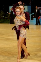 Pavlo Barsuk & Anna Trebunskaya at UK Open 2008
