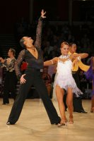 Pavlo Barsuk & Anna Trebunskaya at International Championships 2008