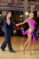 Evgenij Voznyuk & Oksana Nikiforova at Blackpool Dance Festival 2007