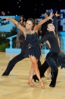 Sonny Jin Zhang & Cher Wen Qingluo at UK Open 2008