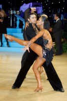 Sonny Jin Zhang & Cher Wen Qingluo at UK Open 2008