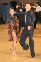 Anton Karpov & Khrystyna Moshenskaya at UK Open 2009