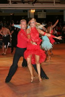 Daniel Fuchsberger & Eva Buscella at Blackpool Dance Festival 2005