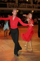 Daniel Fuchsberger & Eva Buscella at Blackpool Dance Festival 2005