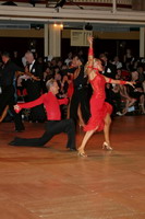 Daniel Fuchsberger & Eva Buscella at Blackpool Dance Festival 2005