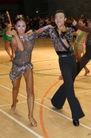 Lu Ning & Jasmine Ding Fang Zhang at International Championships 2008