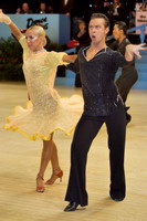 Andriy Dykyy & Iryna Zhebrak at UK Open 2007