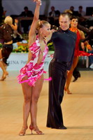 Yevgen Borovik & Olena Martyshenko at Savaria 2006