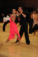Denis Podolski & Yuliya Kushnirenko at 
