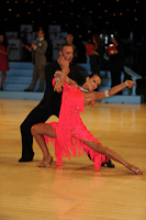 Denis Podolski & Yuliya Kushnirenko at 