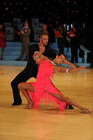 Denis Podolski & Yuliya Kushnirenko at 