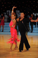 Denis Podolski & Yuliya Kushnirenko at 