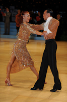 Anton Skaskiv & Polina Kobzeva at 