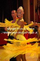 Stefano Oradei & Veera Kinnunen at Blackpool Dance Festival 2009
