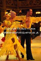 Stefano Oradei & Veera Kinnunen at Blackpool Dance Festival 2009