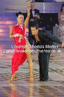 Justinas Duknauskas & Ekaterina Lapaeva at Kremlin Cup 2009